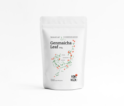 Зелений листовий чай - Чай Genmaicha 100г
